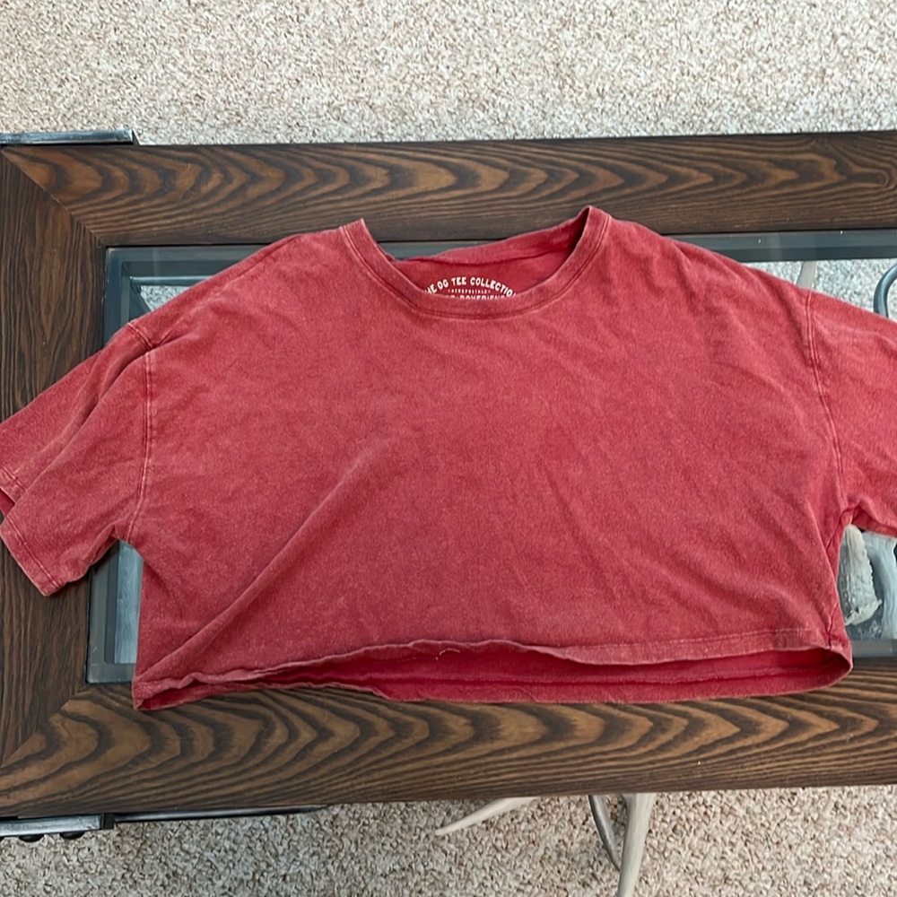 Aeropostale crop boyfriend tee